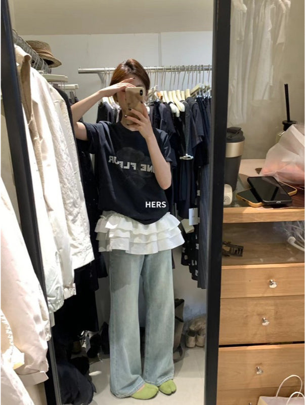 HERS> 微點好版型牛仔褲 20447#