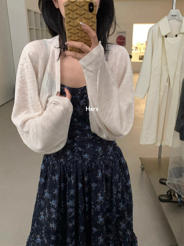 HERS> 慵懶調性防曬罩衫 21080#