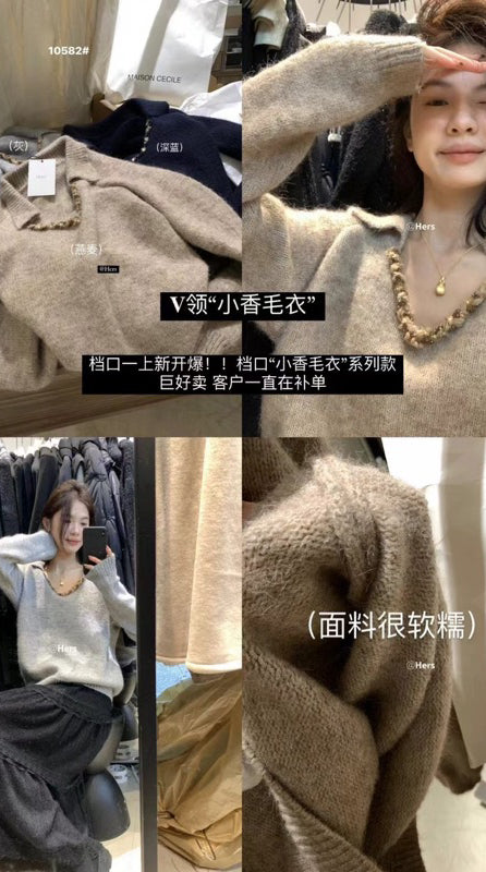 HERS> 小香風毛衣 10582#