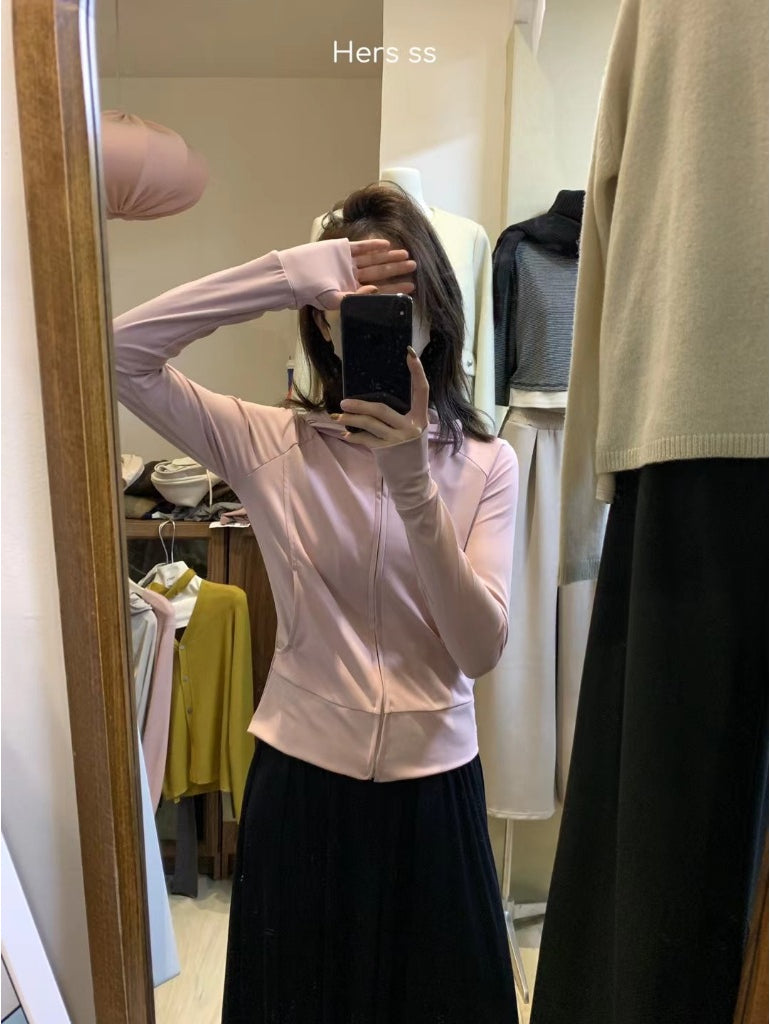 HERS> 磨毛防風外套3色 8142#