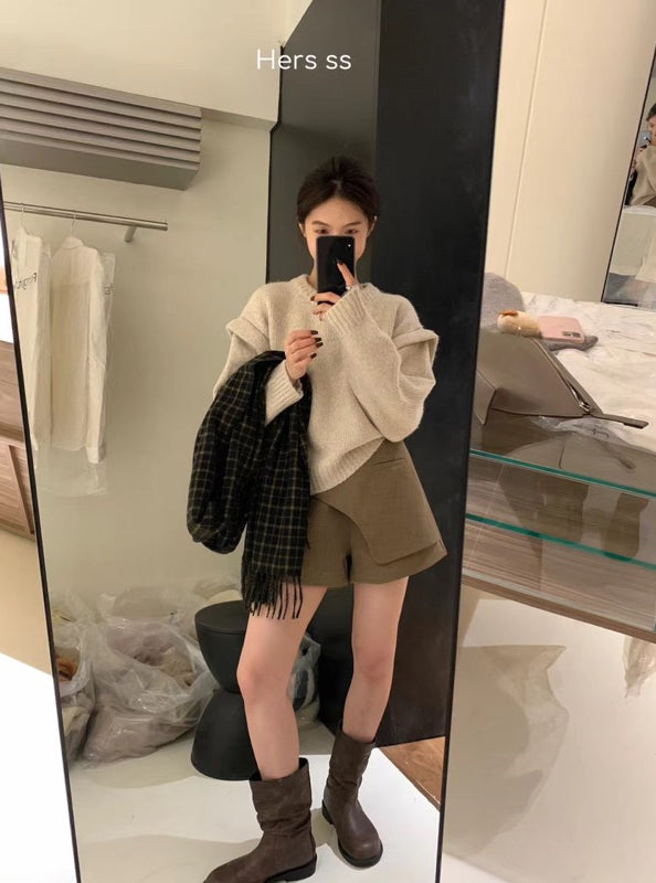 HERS>設計款毛衣 8175#