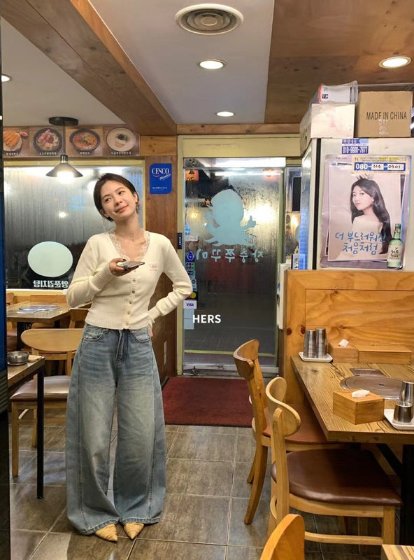 HERS> 水洗藍美式牛仔褲 20511#