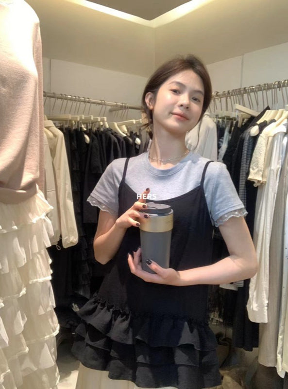 HERS> 百搭蛋糕吊帶 20485#