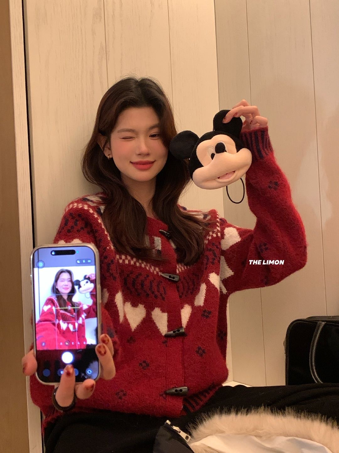 Limon - 羊駝毛衣開衫 2287#