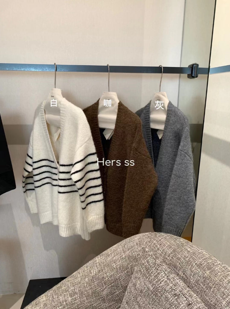 HERS>開衫毛衣外套 8243#
