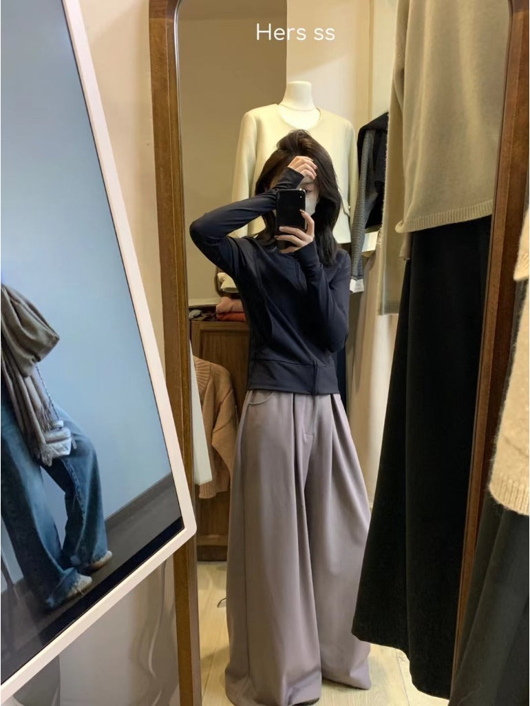 HERS> 磨毛防風外套3色 8142#