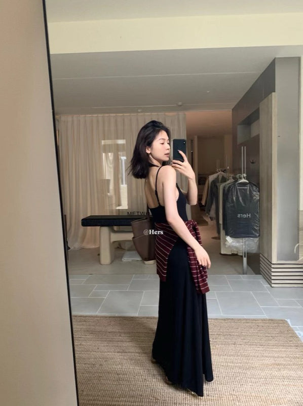 HERS> 極簡嬰兒棉吊帶裙 10027#