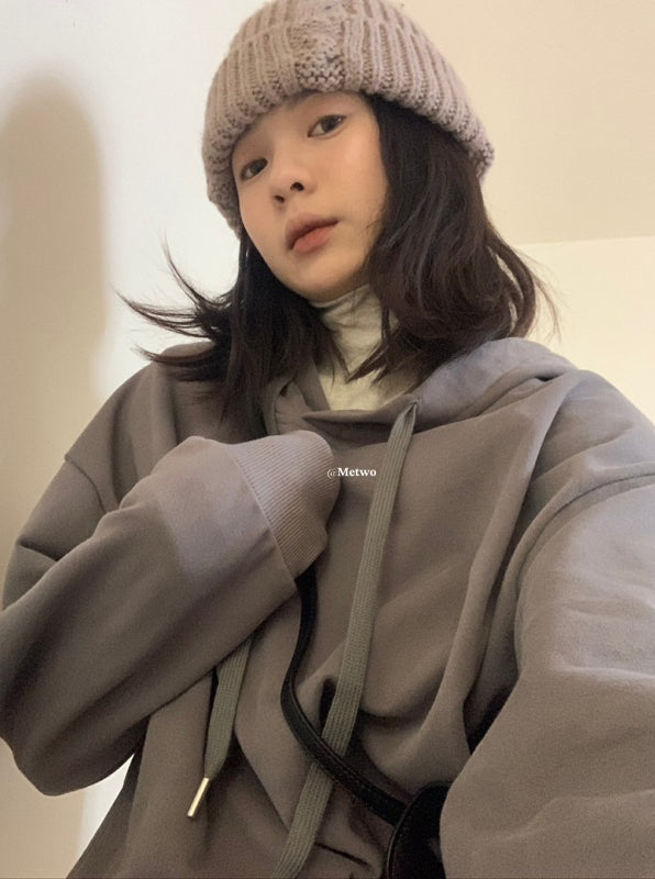 METWO> 卡通連帽衛衣 #2137#