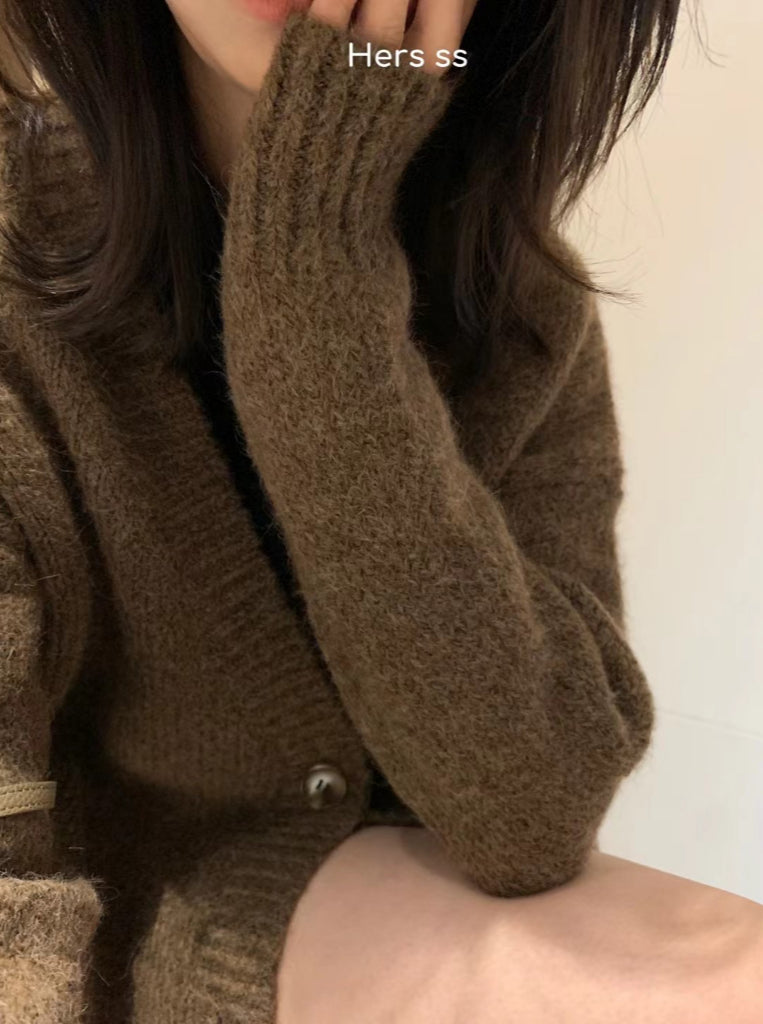 HERS>開衫毛衣外套 8243#