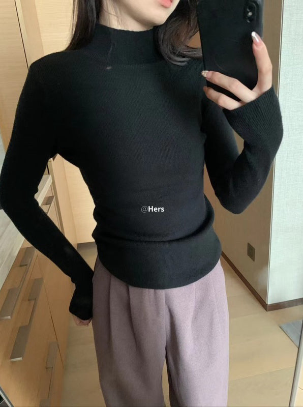 HERS> 加厚親膚打底衫 10555#