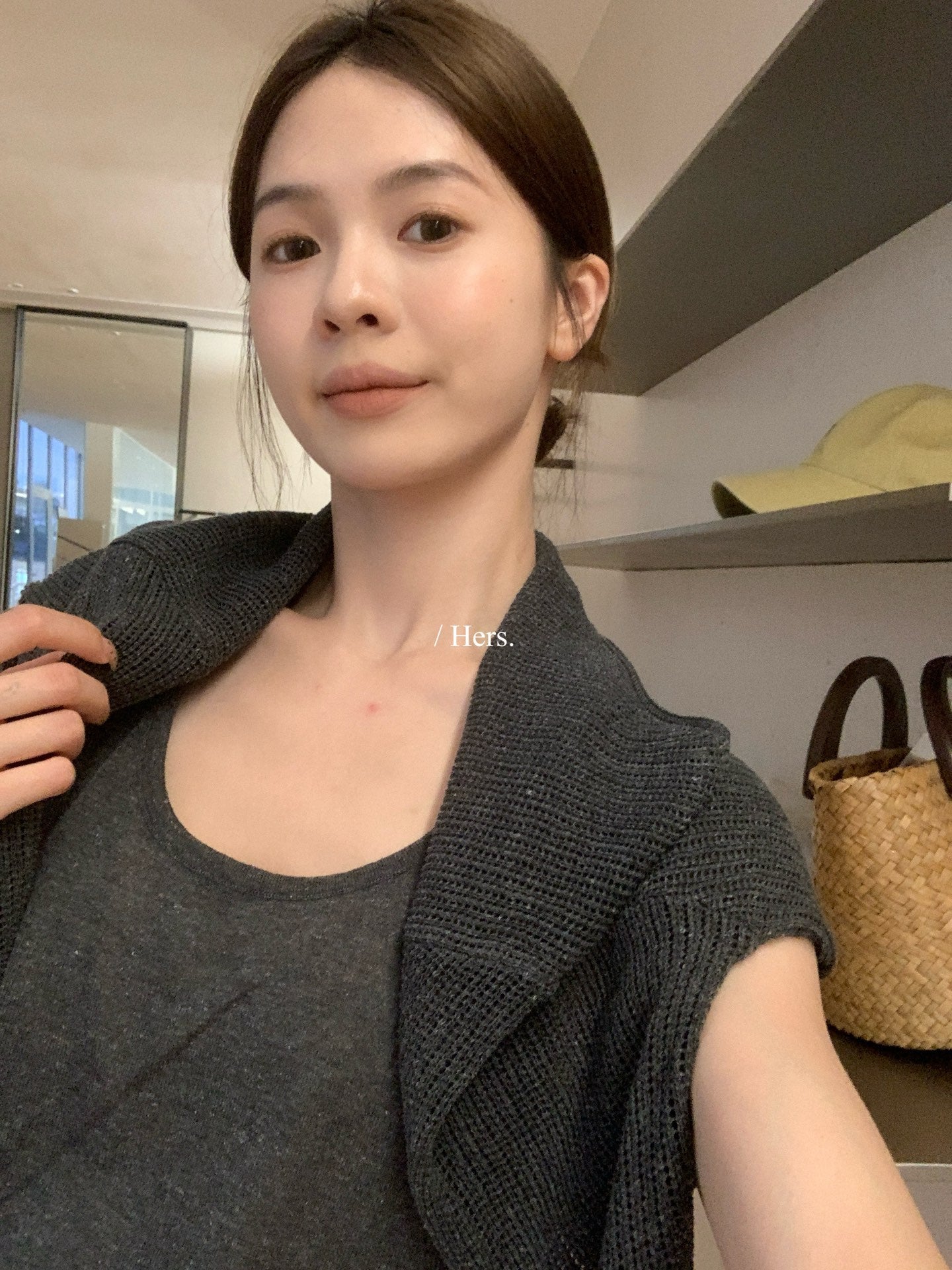 Hers - 韓標針織背心兩件套 08156#