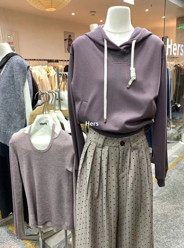 HERS> 6色連帽衛衣 10005#