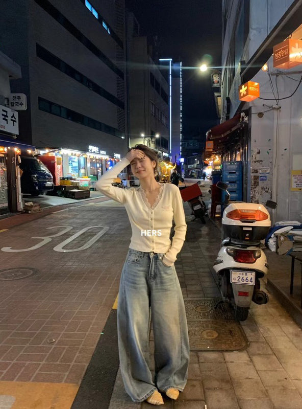 HERS> 水洗藍美式牛仔褲 20511#
