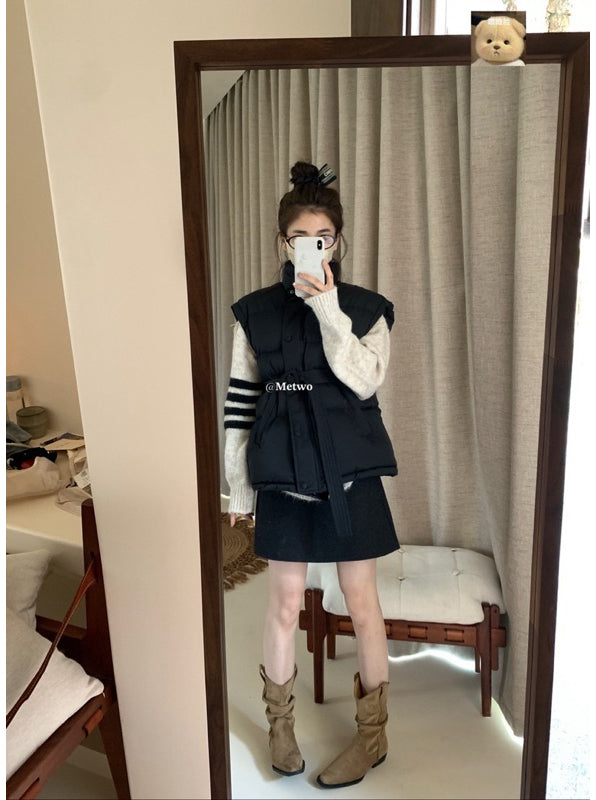 METWO> 馬甲棉服外套 2177#