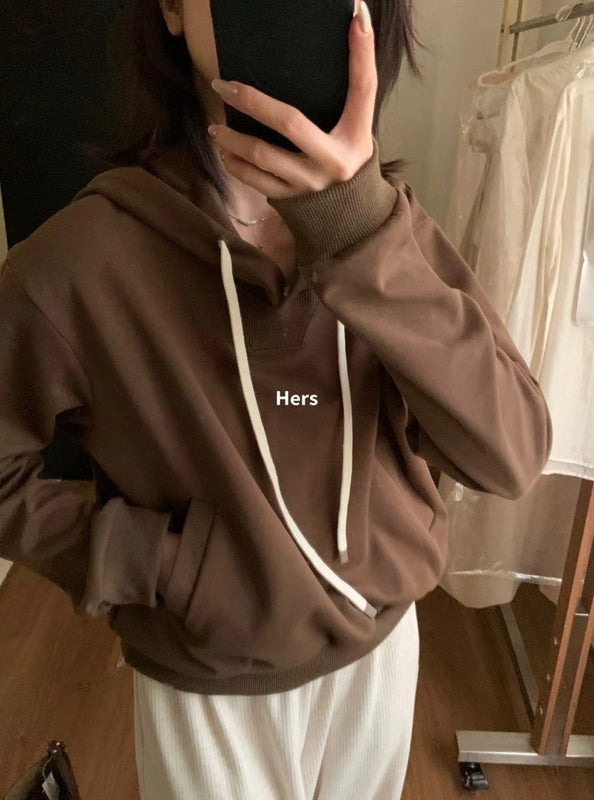 HERS> 6色連帽衛衣 10005#