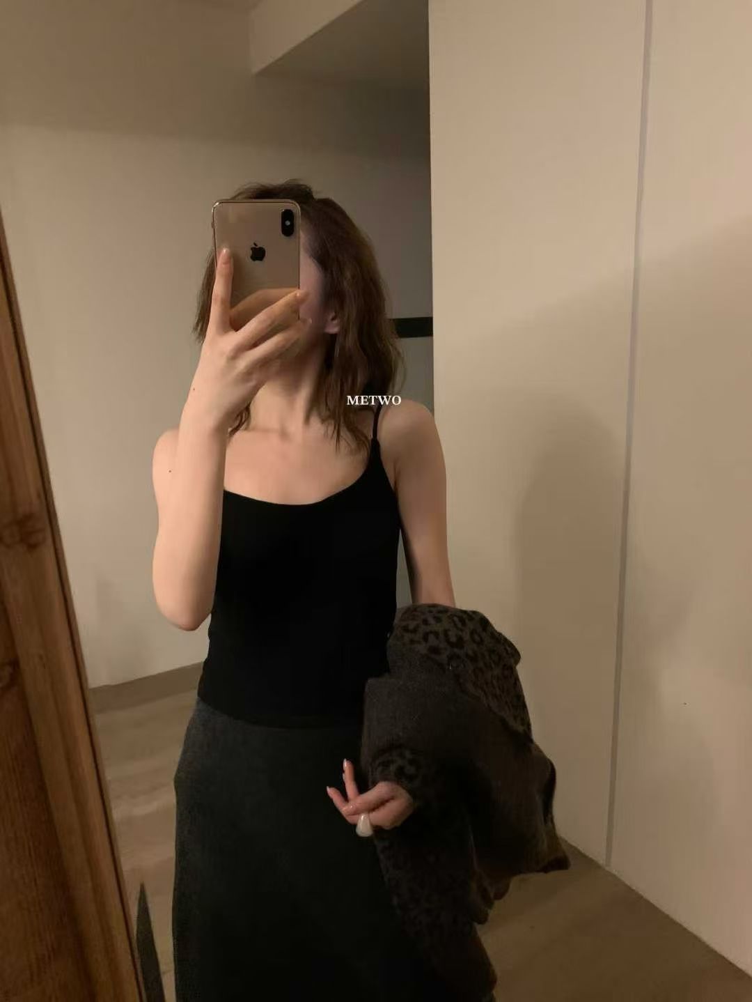 METWO - 磨毛BRA吊帶  257#