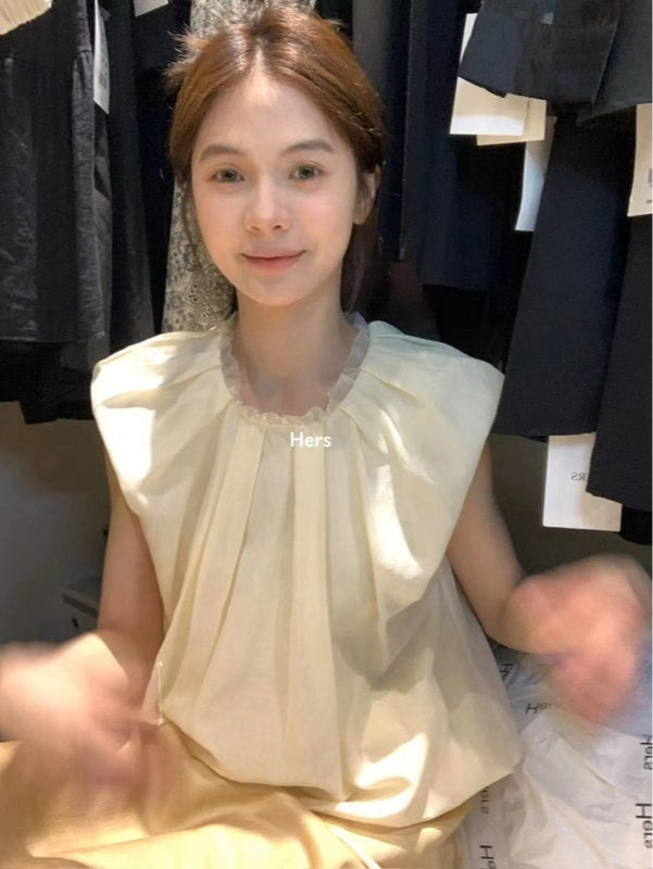 HERS> 法式花苞小衫 20709#