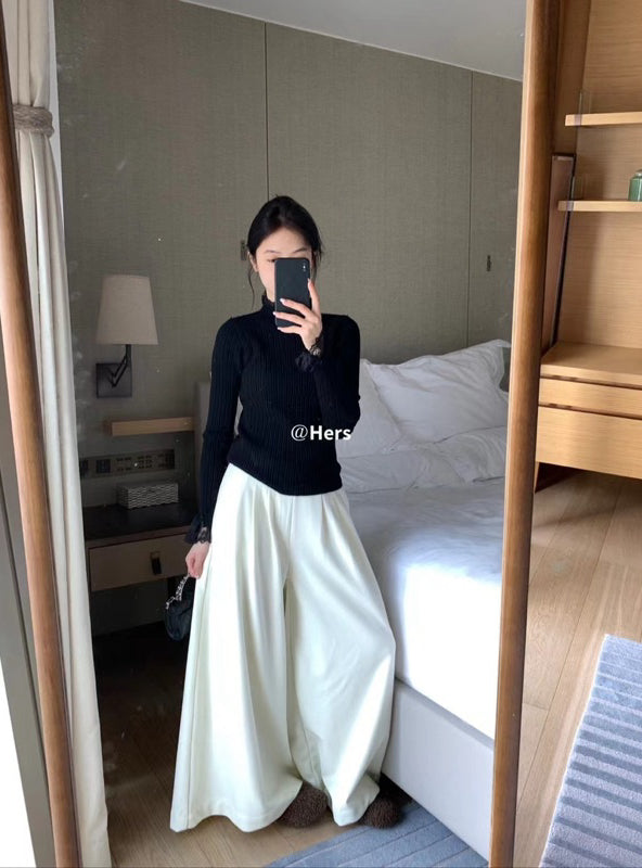 HERS> 小香外套& 3色加厚蕾絲打底 10455#