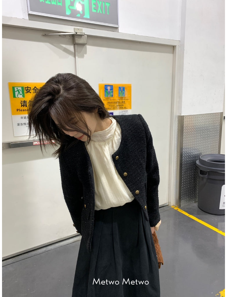 METWO> 貴氣小香外套 8148#
