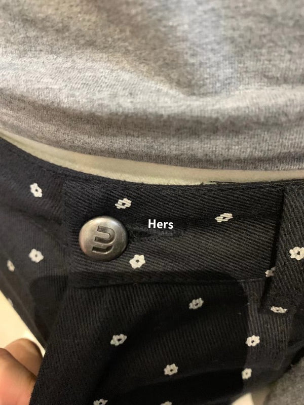 HERS> 波點牛仔褲 9132#