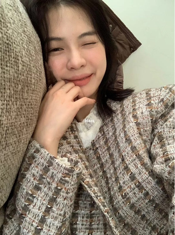 HERS> 小香風輕夾棉外套 10309#