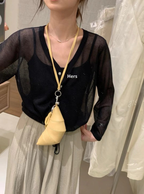 HERS> 冰絲棉防曬小開衫 9283#