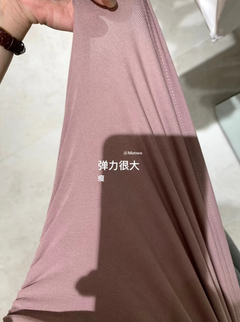 METWO> 正肩捏腰瘦瘦T 08288#