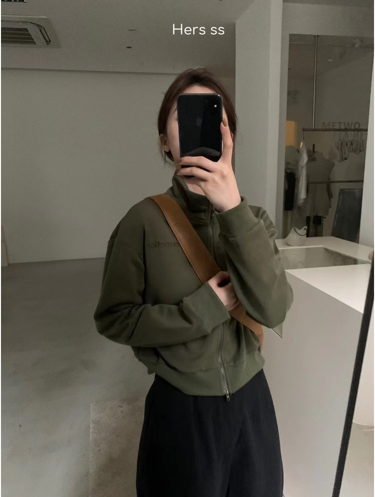 HERS>簡約棒球外套 8041#