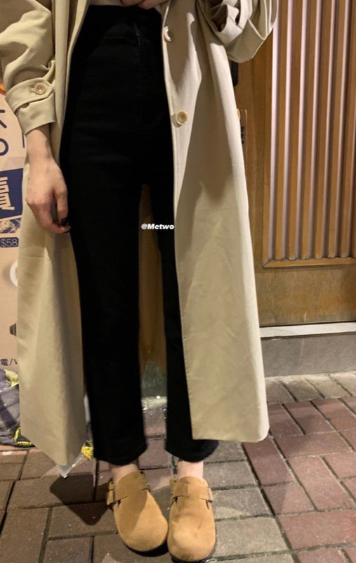 METWO> 超彈牛仔打底神褲 #2055#