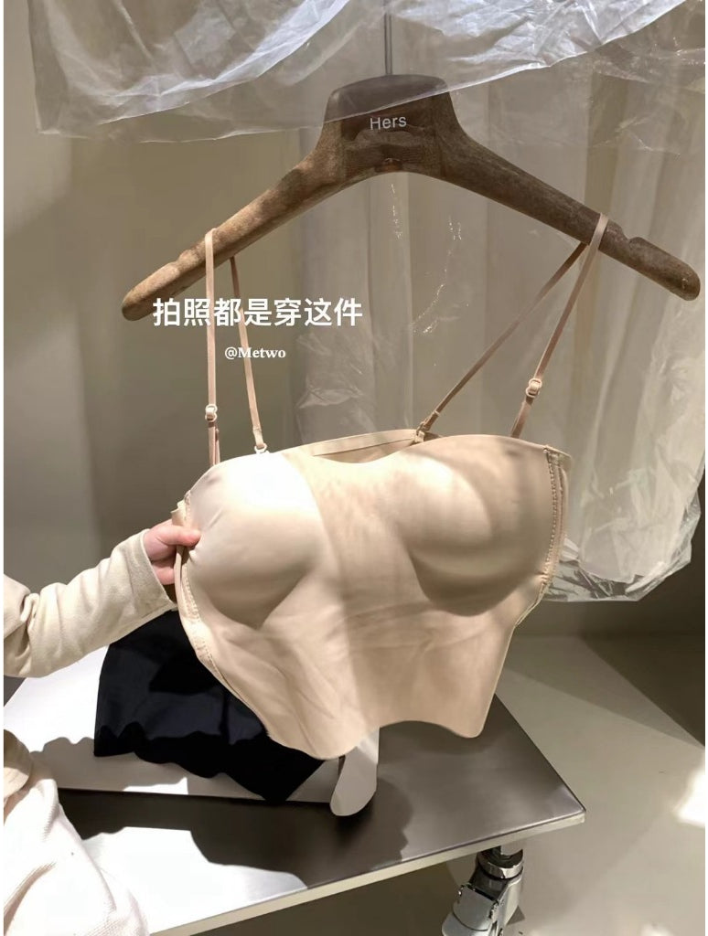 METWO> 裸感抹胸bra 黑科技加長版 123#