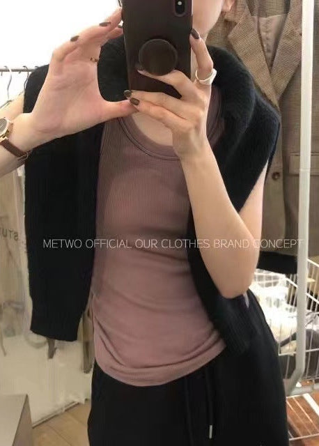 METWO>發熱背心7色 22 #