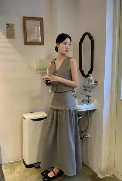 NENE> 老錢風雲朵氣質套裝 5983#