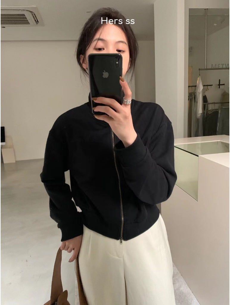 HERS>簡約棒球外套 8041#