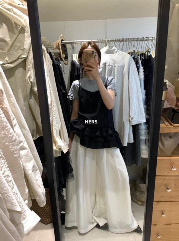 HERS> 百搭蛋糕吊帶 20485#