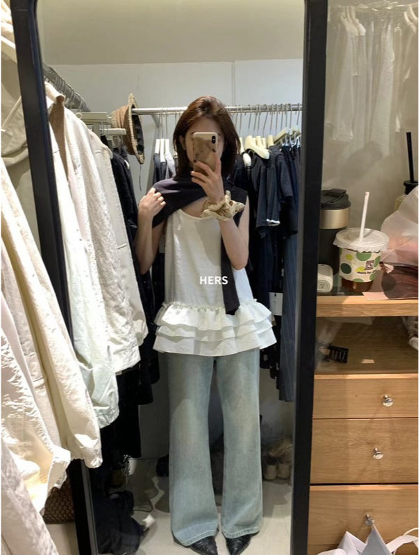HERS> 微點好版型牛仔褲 20447#