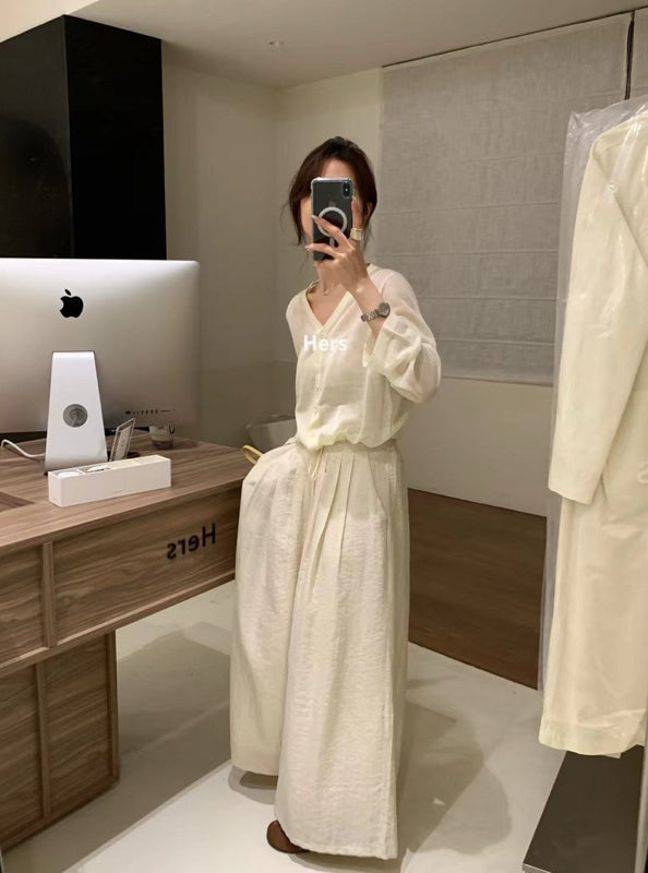 HERS> 冰絲棉防曬小開衫 9283#