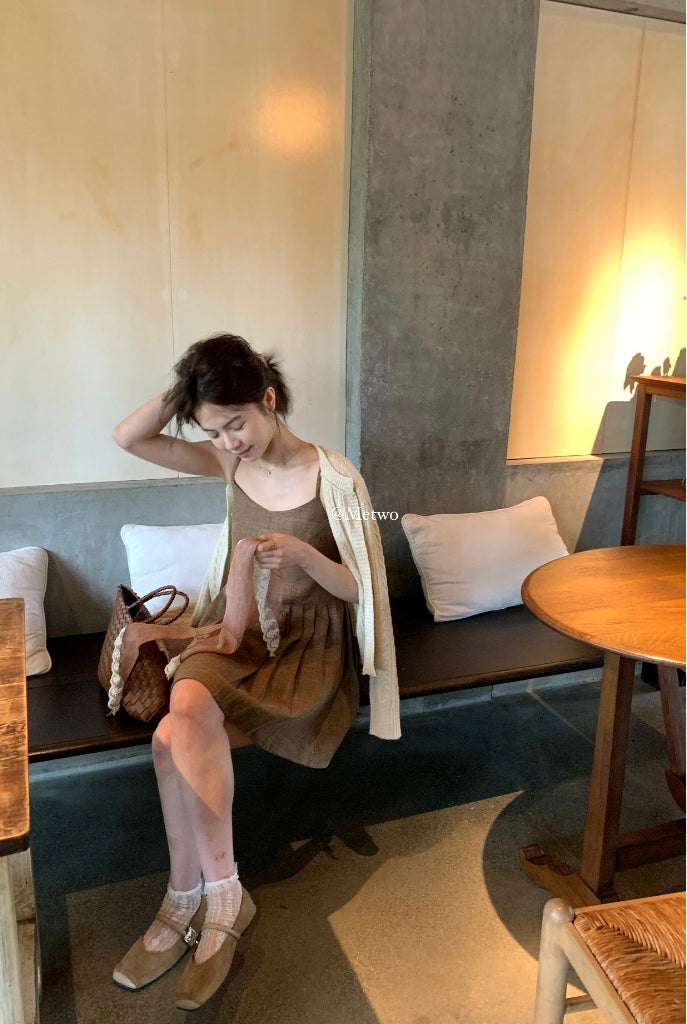 METWO>小香吊帶裙 08009#