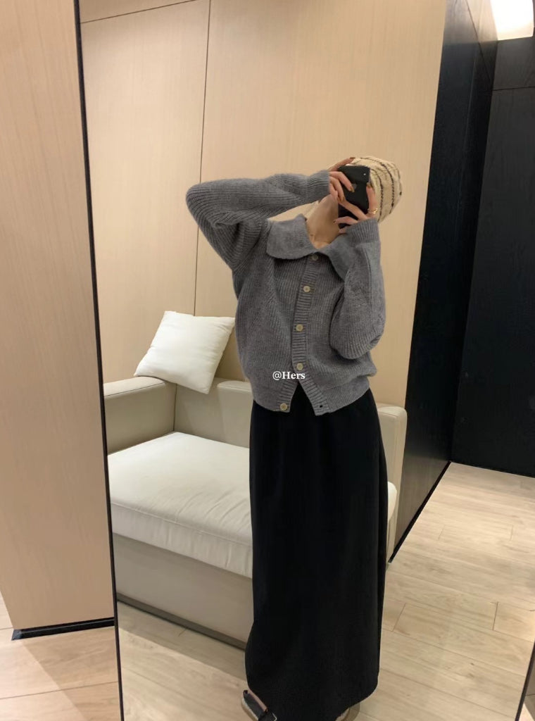 HERS>小翻領毛衣 8164#