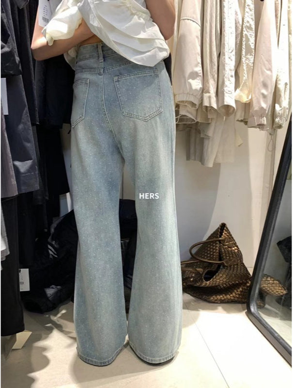 HERS> 微點好版型牛仔褲 20447#