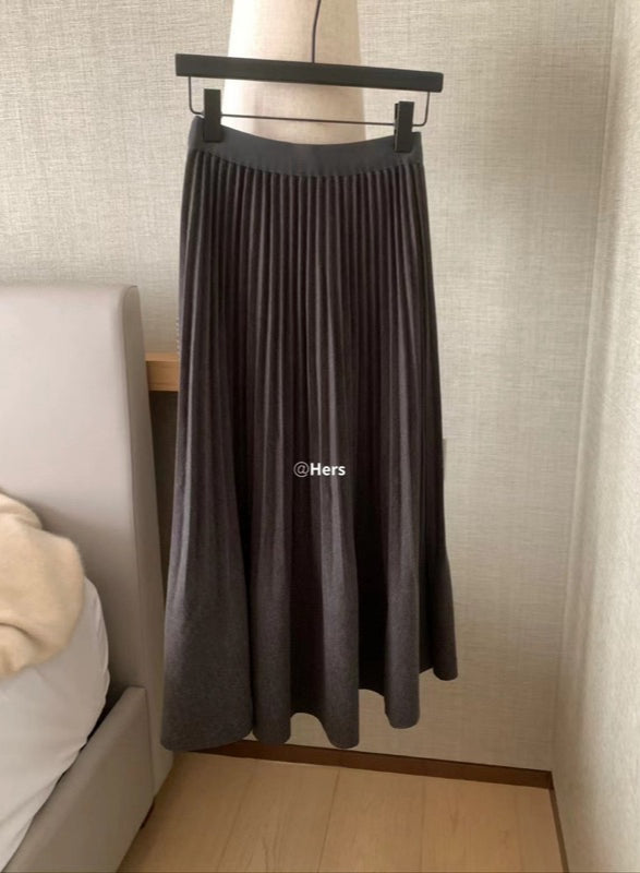 HERS> 百褶長裙 10550#