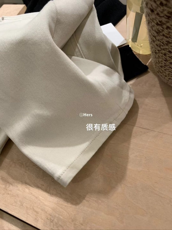 HERS> 純色簡約牛仔褲 20410#