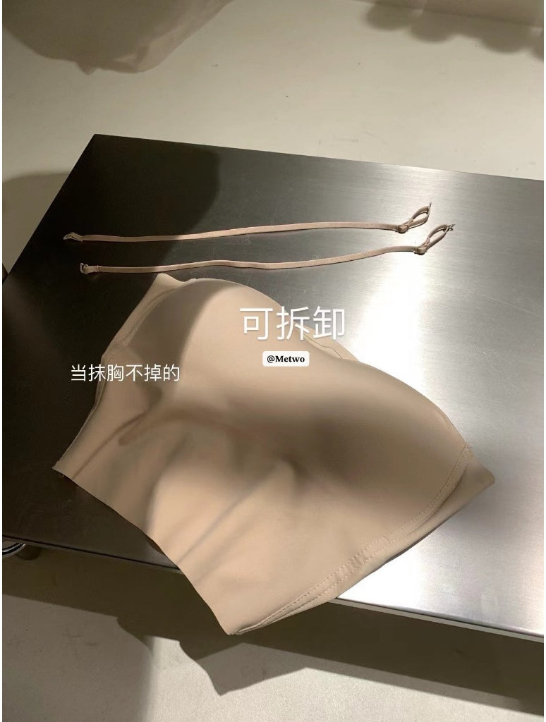 METWO> 裸感抹胸bra 黑科技加長版 123#