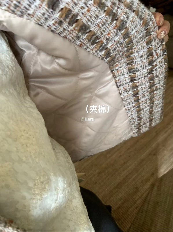 HERS> 小香風輕夾棉外套 10309#