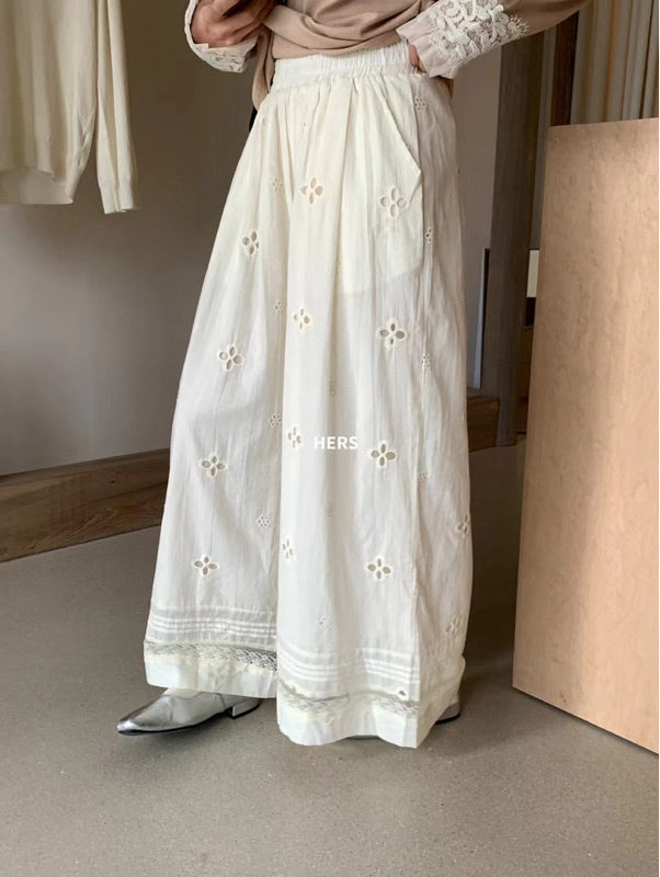 HERS> 渡假花朵褲 20519#