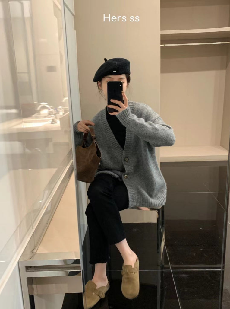 HERS>開衫毛衣外套 8243#
