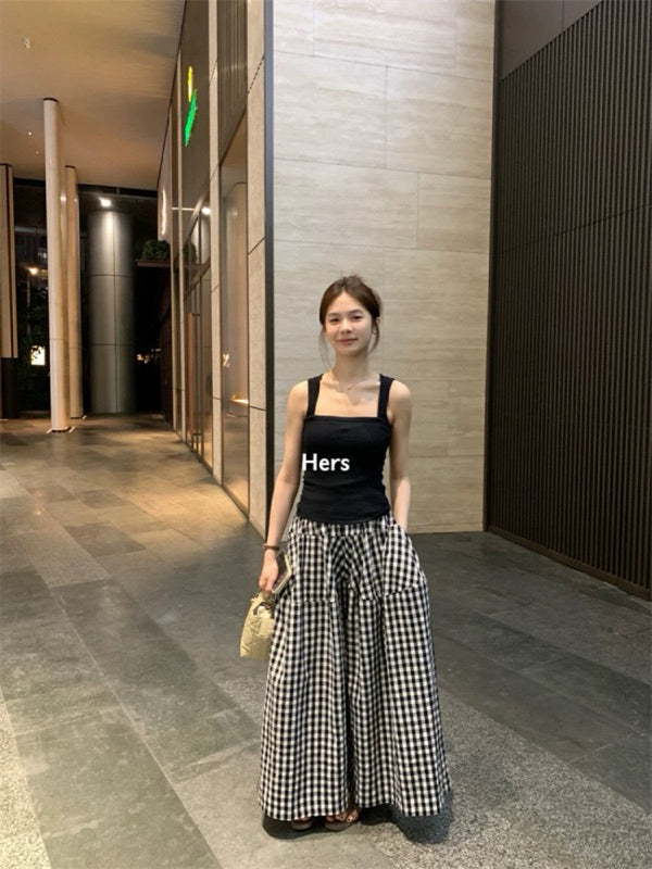 HERS> 氣質方領吊帶 20910#