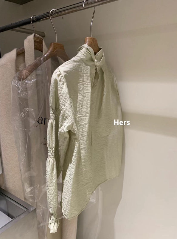 HERS> 皺褶襯衣 9152#