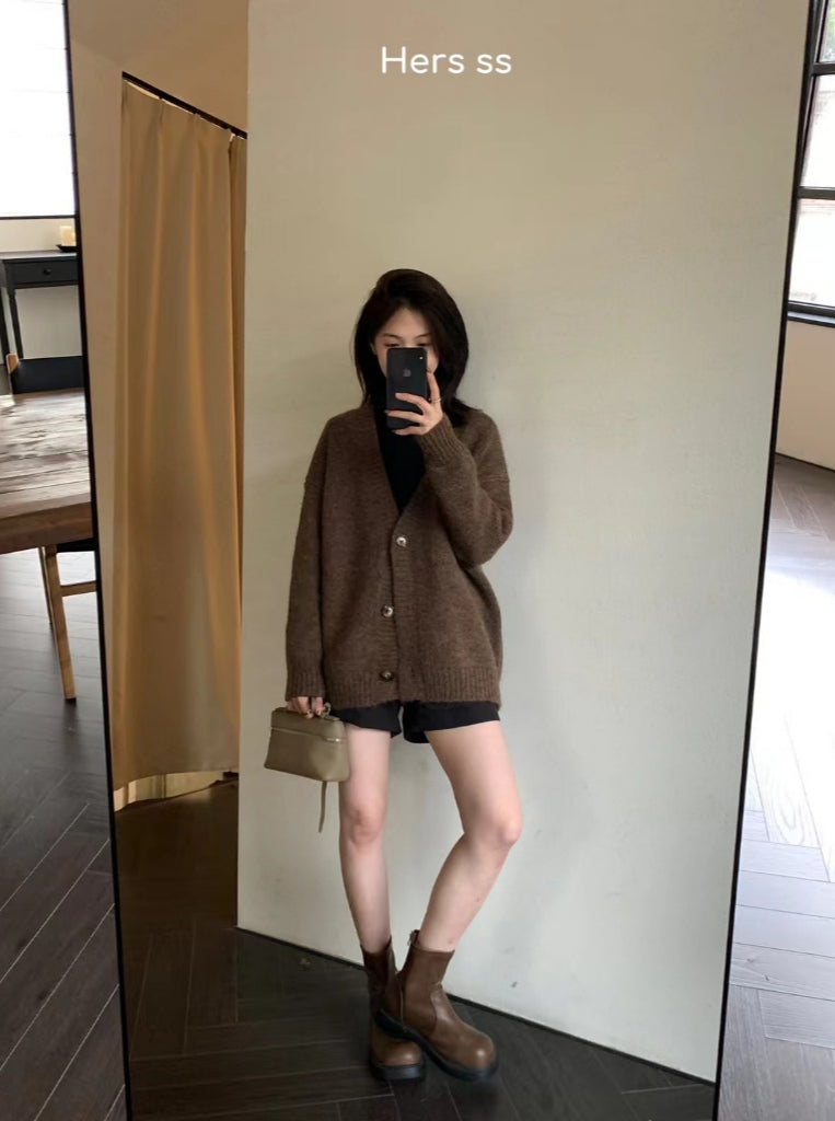 HERS>開衫毛衣外套 8243#