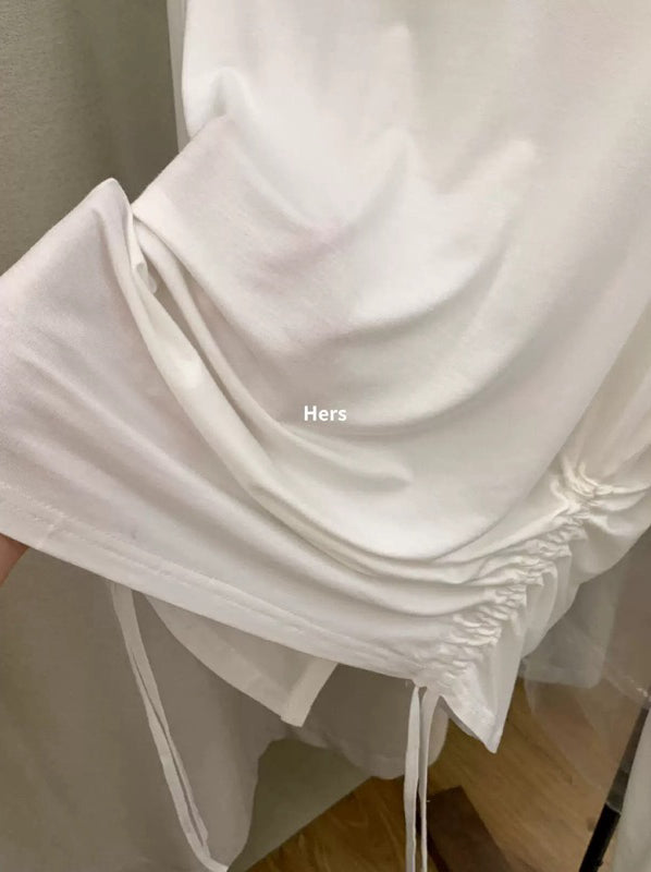 HERS> 涼感薄棉設計感防曬衫 20964#