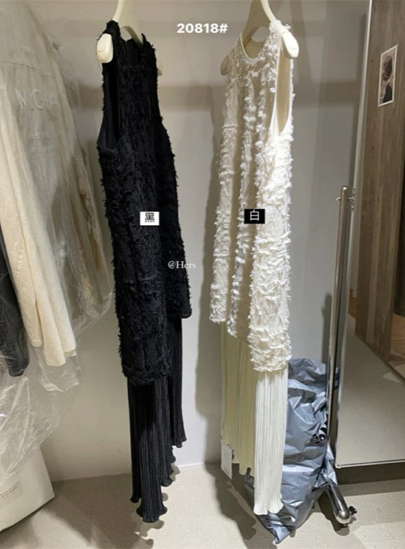 HERS> 長款貴氣連衣裙 20818#